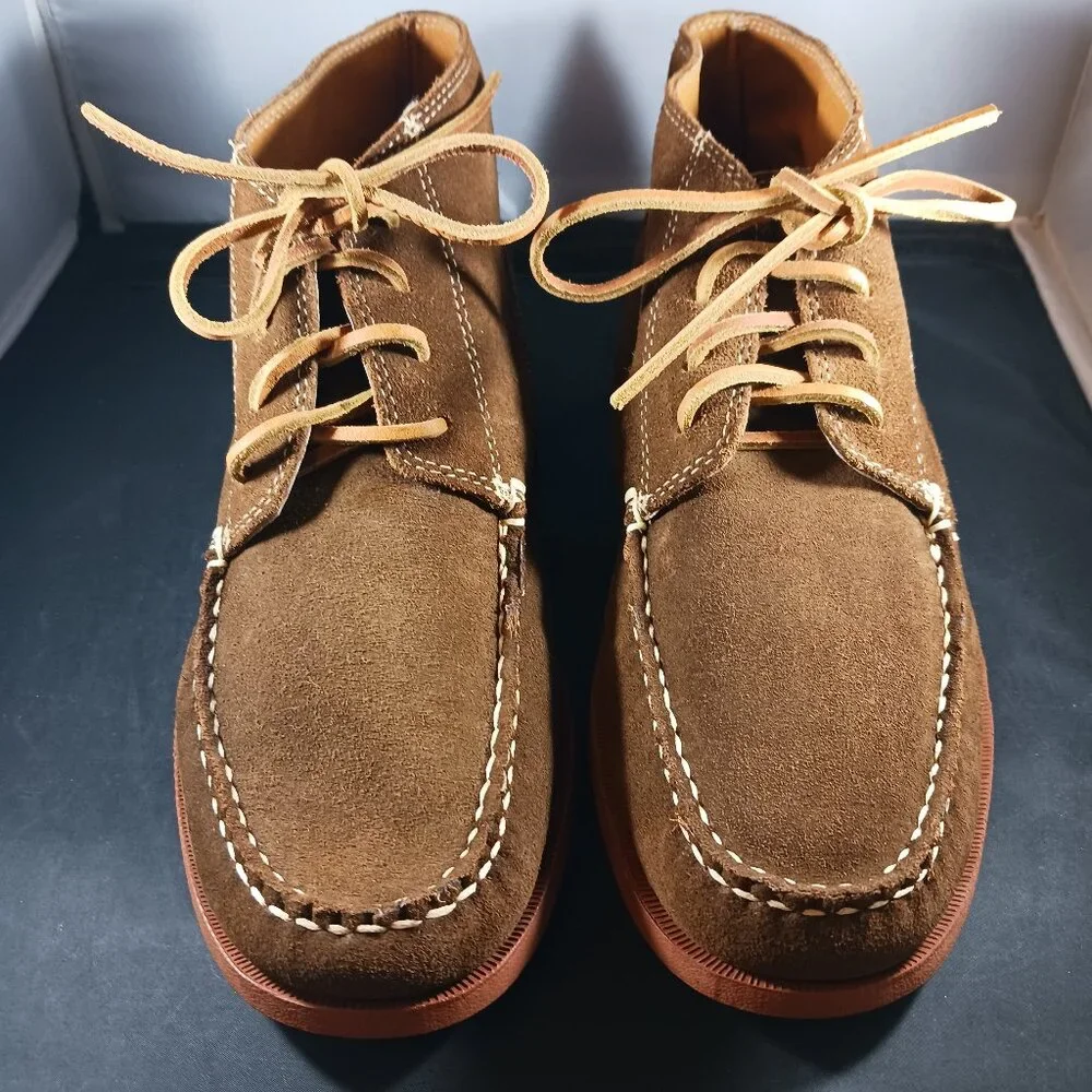 Lands' End Brown Suede Chukka Boots Men's size 10M